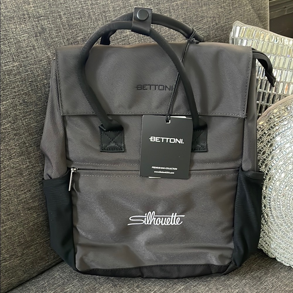 Bettoni Backpack with Silhouette Logo